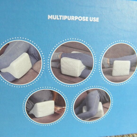 NWT 5 Star United Knee Pillow for side sleepers, hip, back pain, sciatica. - Picture 6 of 16